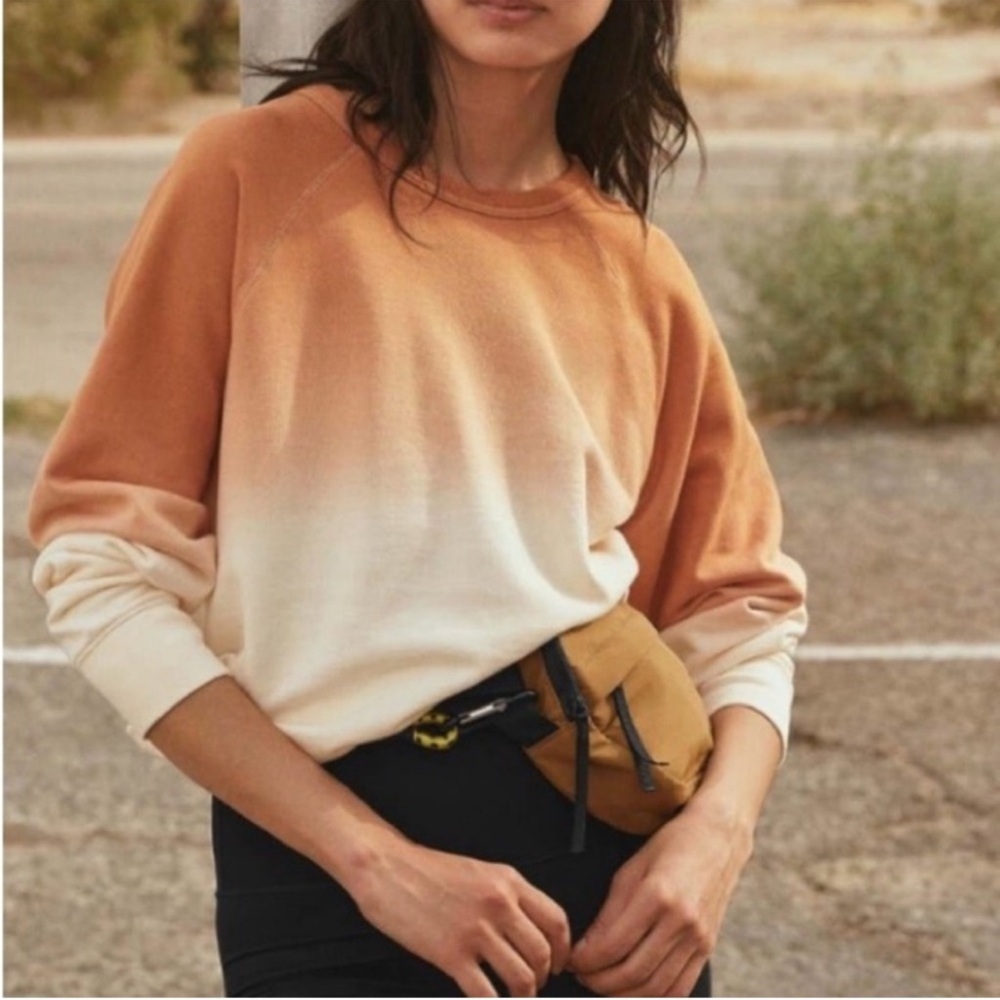 Ombré Brown and Cream Women's Sweater